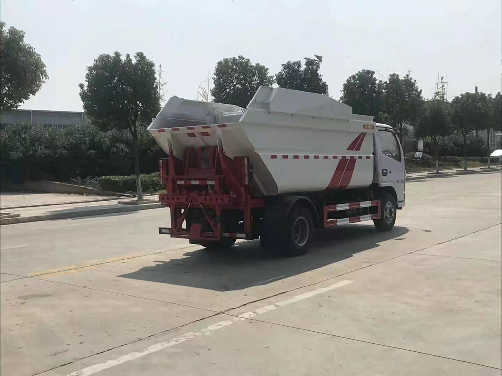 【6立方】多利卡D6后裝掛桶垃圾車